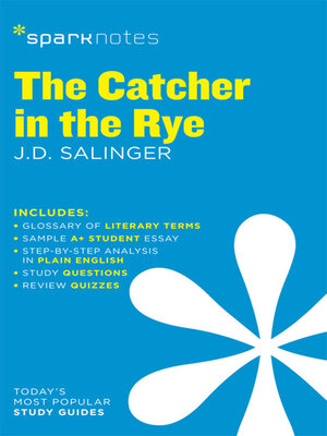 cover image of The Catcher in the Rye: SparkNotes Literature Guide